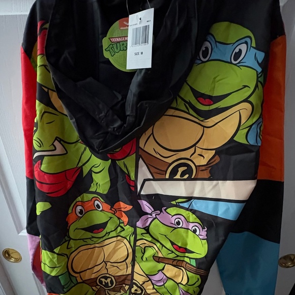 TMNT Teenage Mutant Ninja Turtles Rain Jacket - Picture 1 of 1